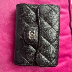 Chanel card case wallet